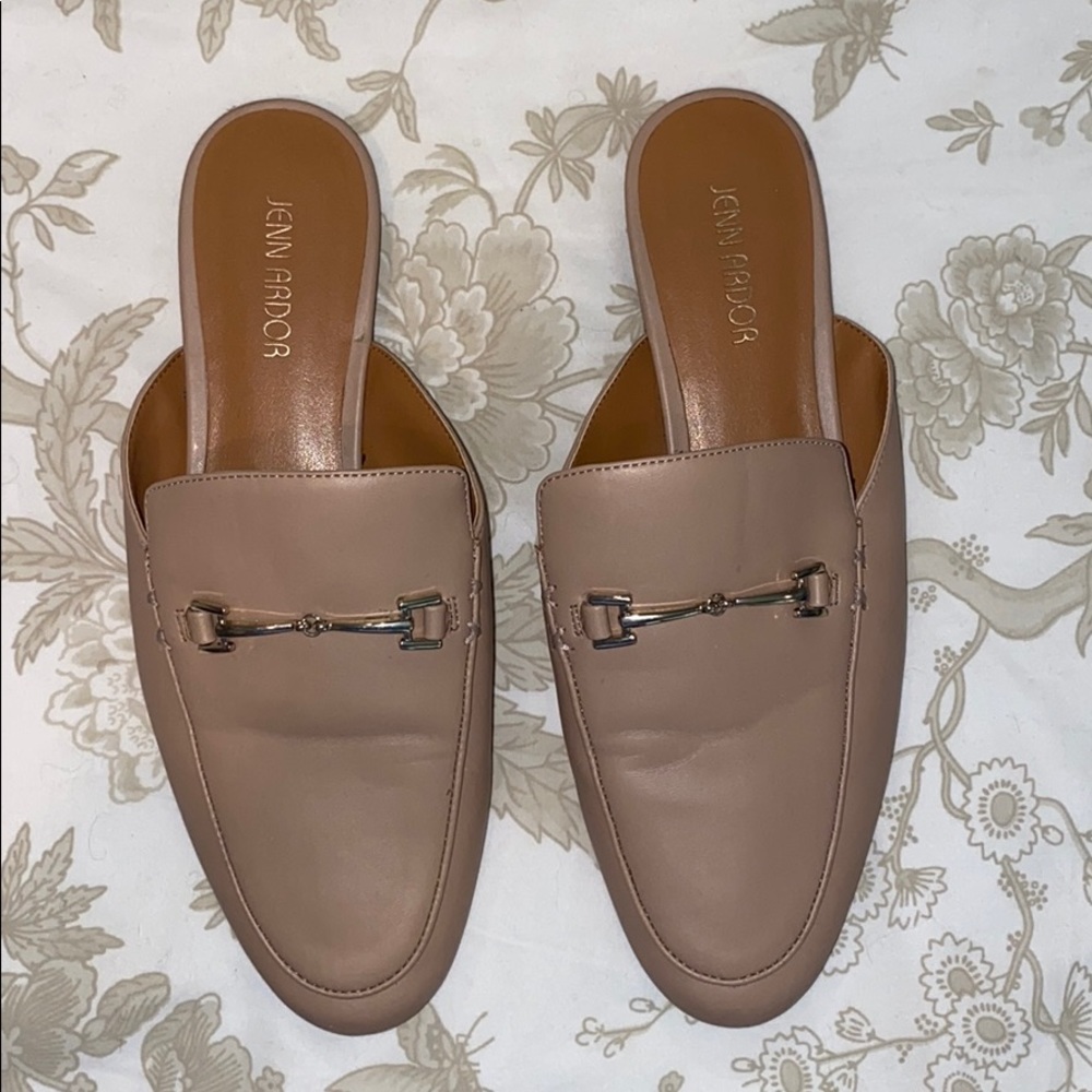 Jenn Ardor beige mules